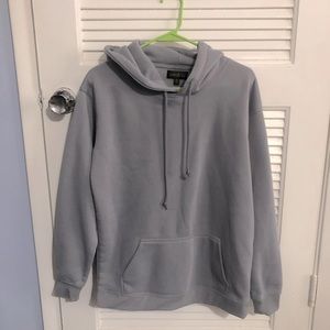 Oversized Light Grey Hoodie